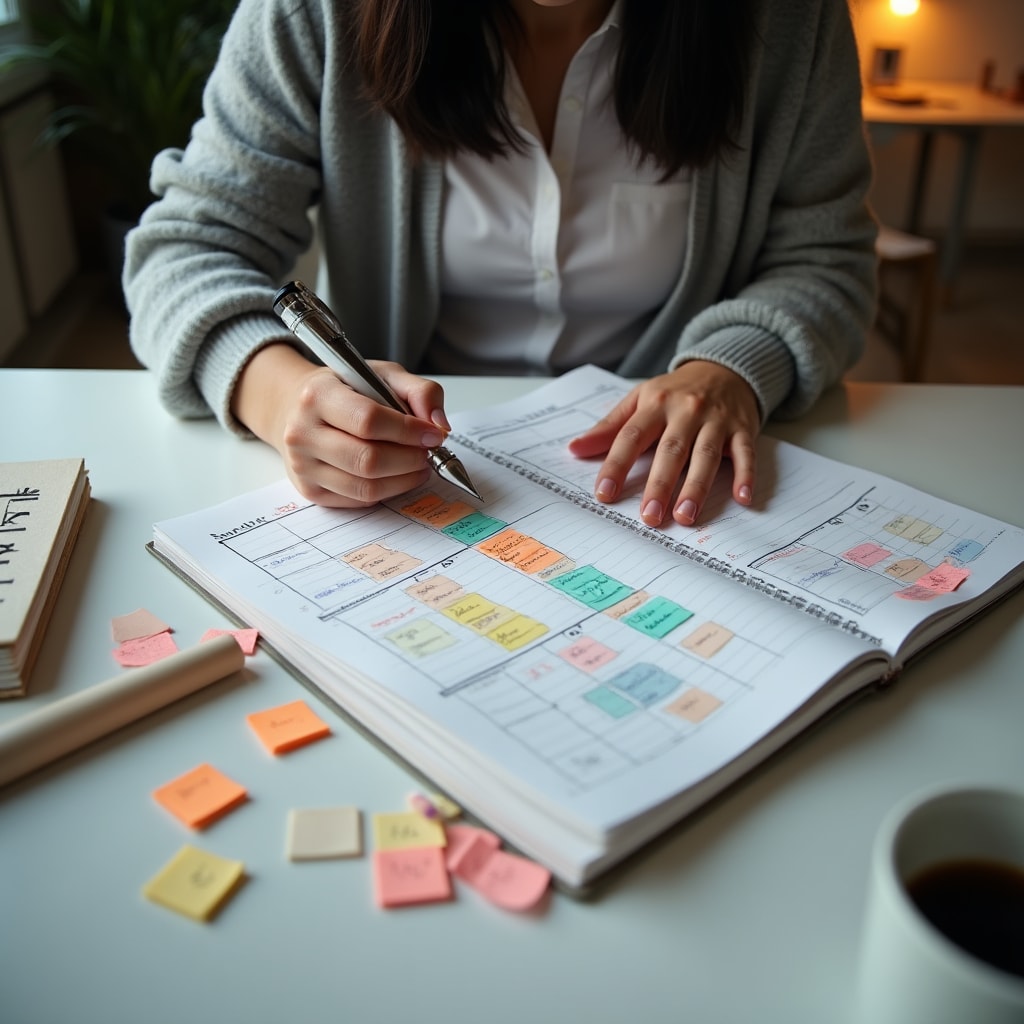 Session de travail personnalisée sur la planification de productivité